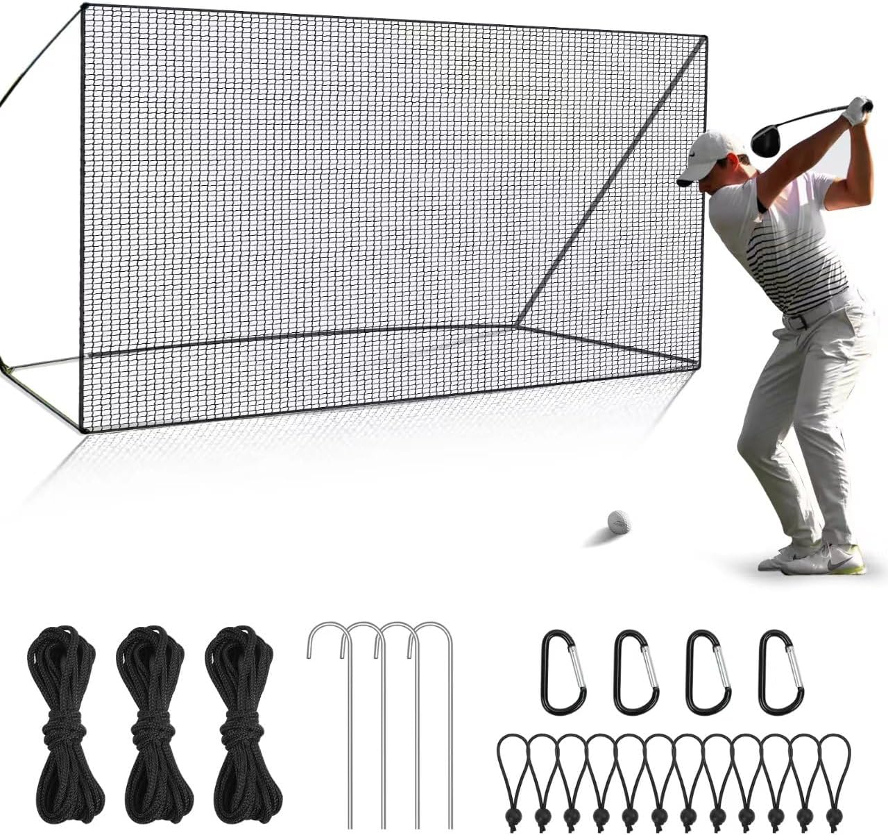 Golf Net for Backyard Driving Heavy Duty Sports Practice Netting