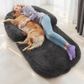 Foldable Man Dog Bed Large Orthopedic Memory Foam - Cozy Support