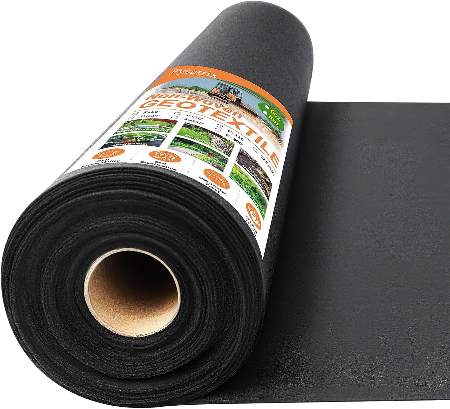 6oz Non Woven Geotextile Fabric for Landscaping and Erosion Control