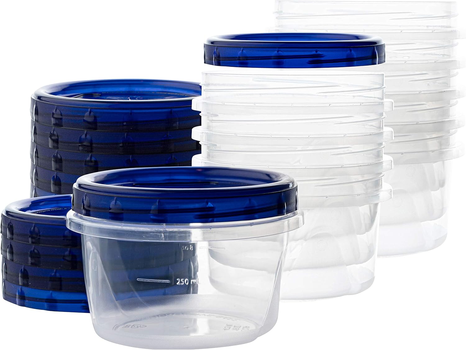 16 oz Twist Top Deli Containers - Reusable Food Storage Pack