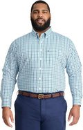 IZOD Men's Big and Tall Performance Comfort Long Sleeve (Style VSSV)