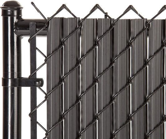 SoliTube Slat Privacy Inserts for Chain-Link Fence, 8ft Height
