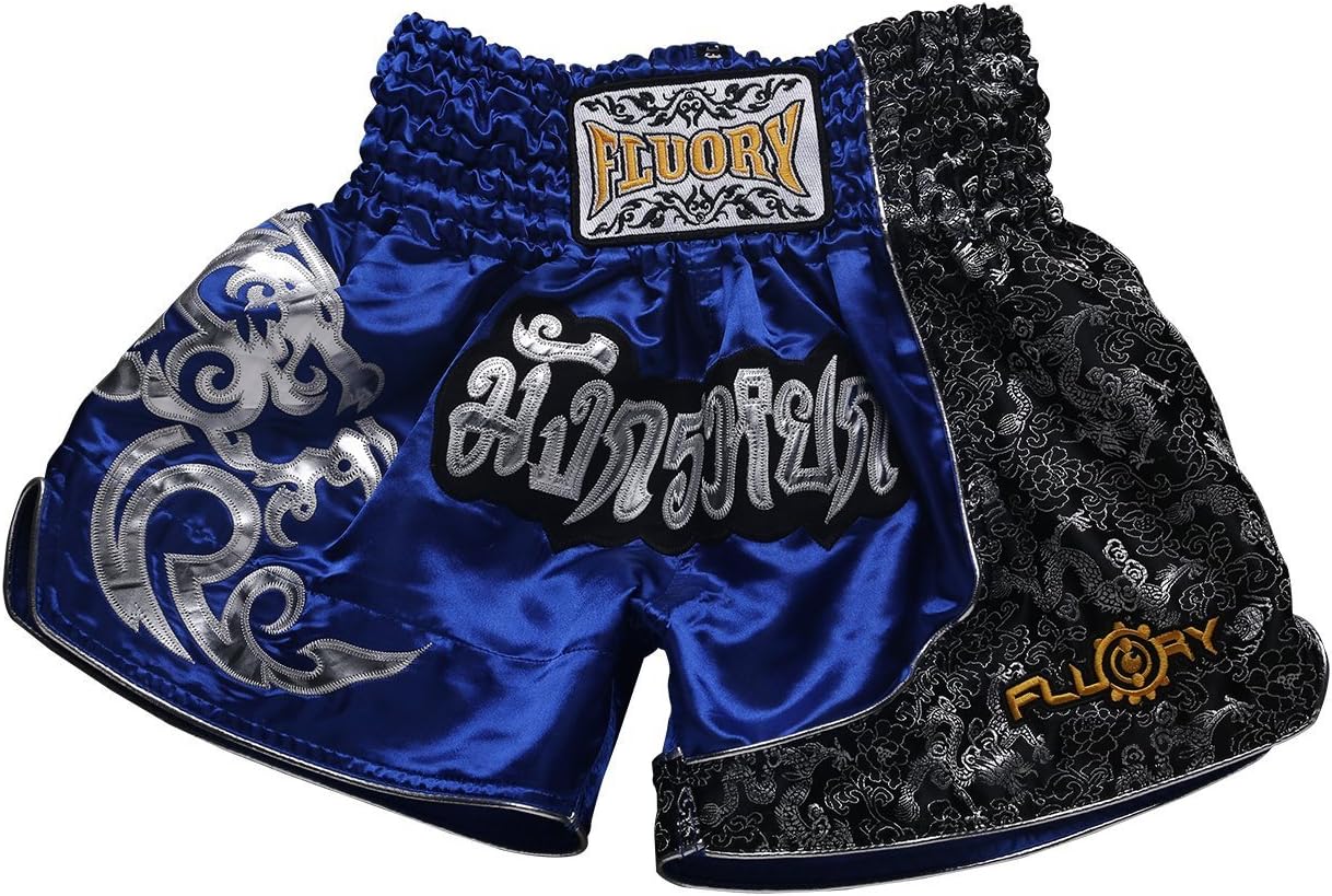 FLUORY Muay Thai Fight Shorts for MMA Training and Grappling