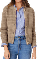 Women's Knit Cardigan Sweater - Lightweight Layering Cardigan