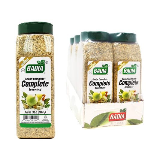 Badia Complete Seasoning 28 oz Pack of 6 All-Purpose Spice Blend