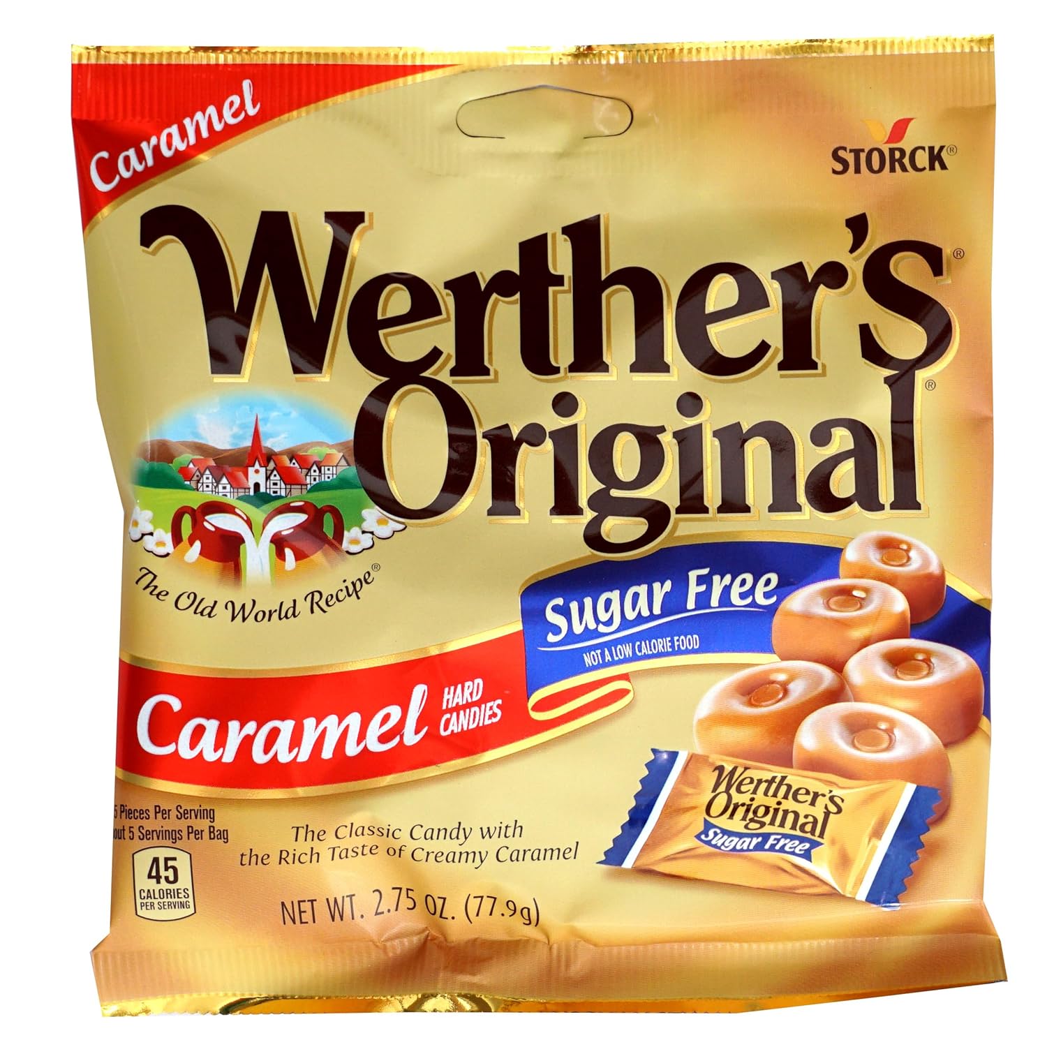 Werther's Original Sugar Free Hard Candy - 12 Pack Delight