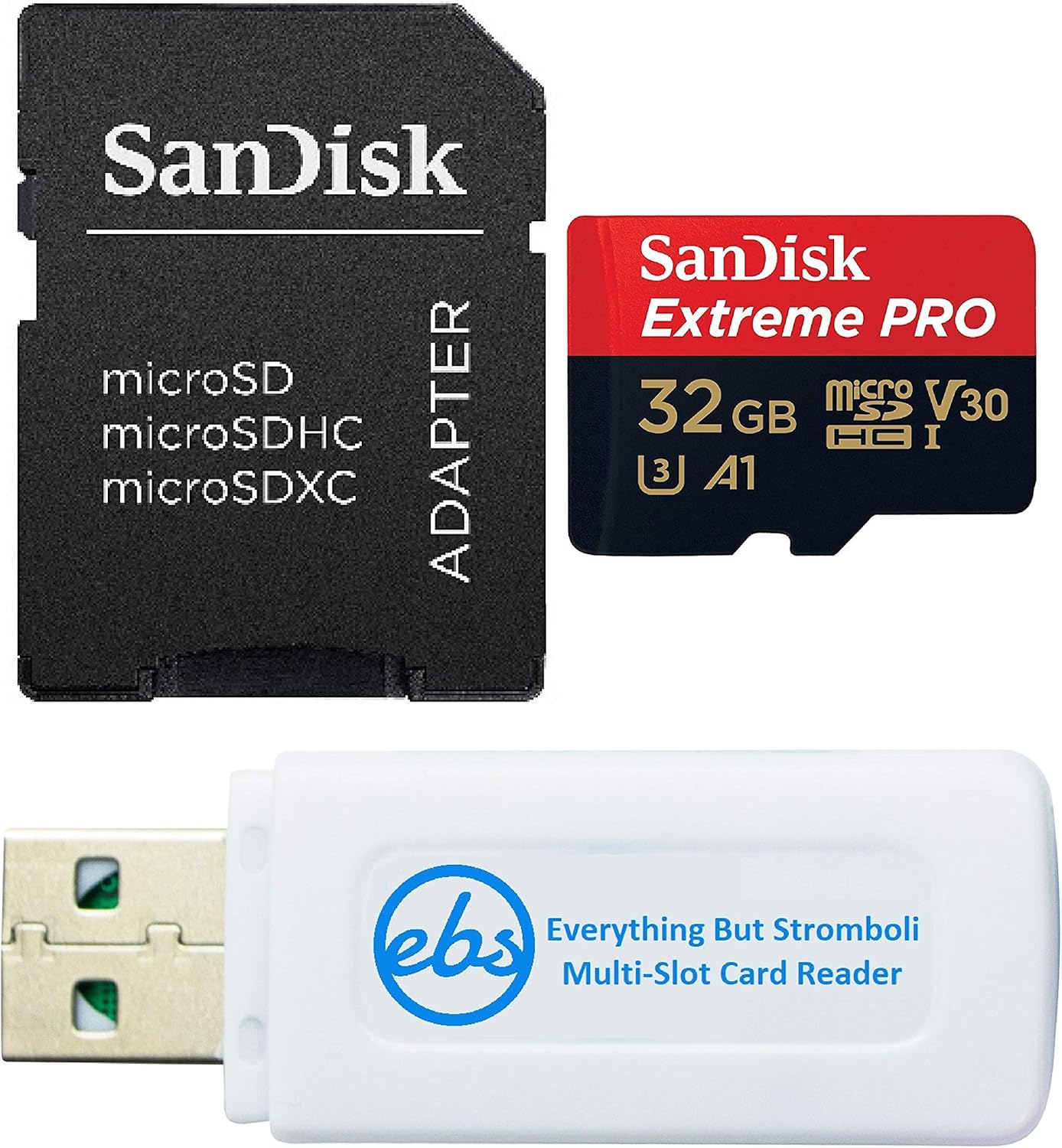 Ultra Fast 32GB 4K Micro Memory Card Bundle