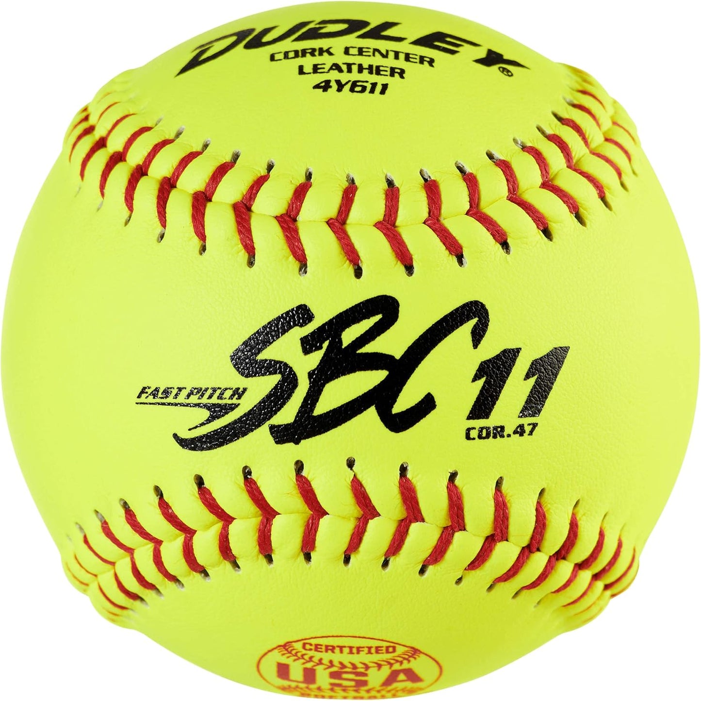 DUDLEY Fastpitch Softballs for Official Play - 12 Count Options
