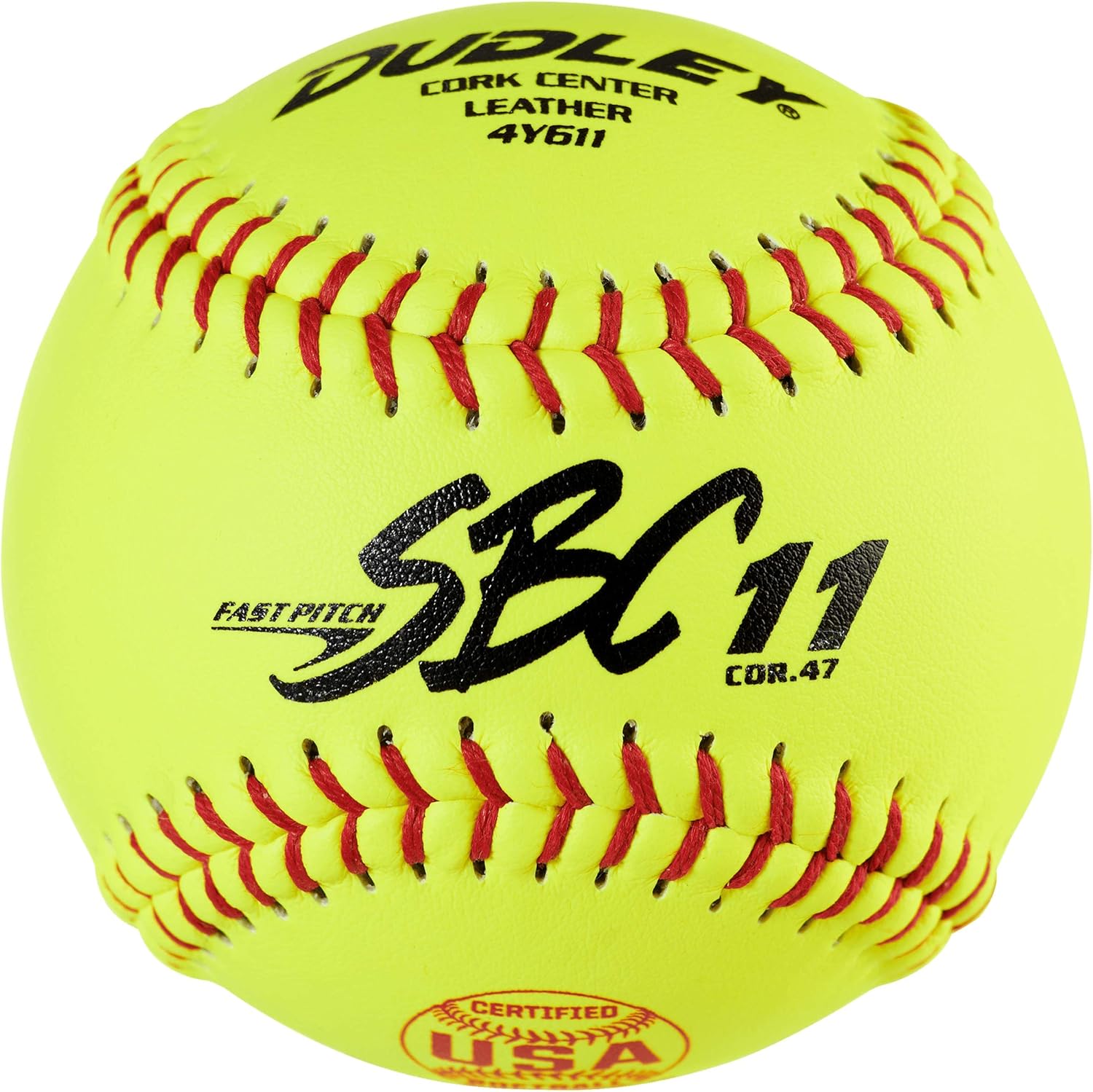 DUDLEY Fastpitch Softballs for Official Play - 12 Count Options