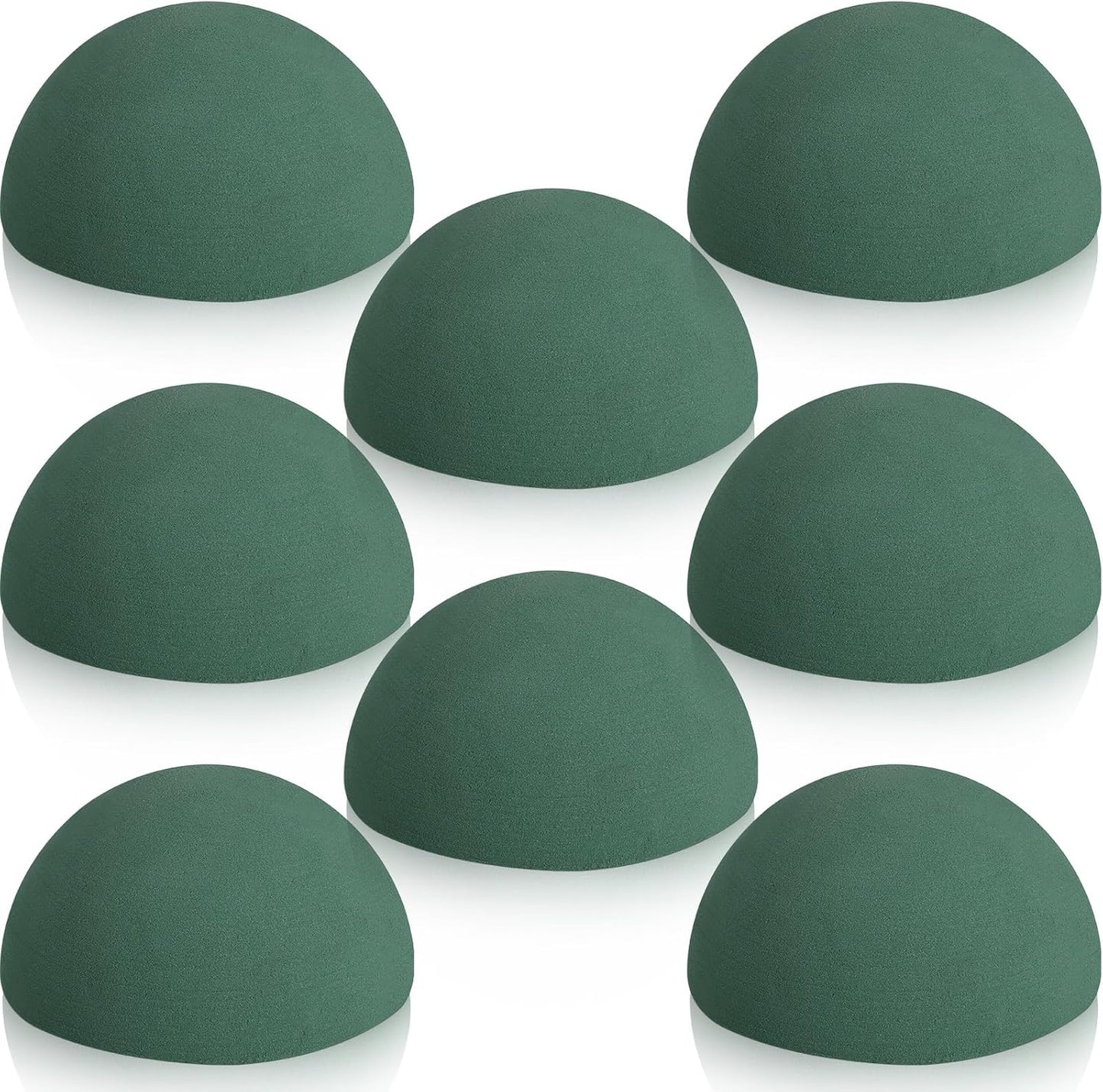 Shihanee 8 Pcs Half Ball Floral Dry Foam for Craft Arrangements
