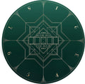 SLOWPLAY Nash 47 in Round Poker Mat for Texas Holdem - Portable Play