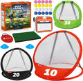 Golf Chipping Net Practice Set - 3 Target Pop-Up Chipping Game
