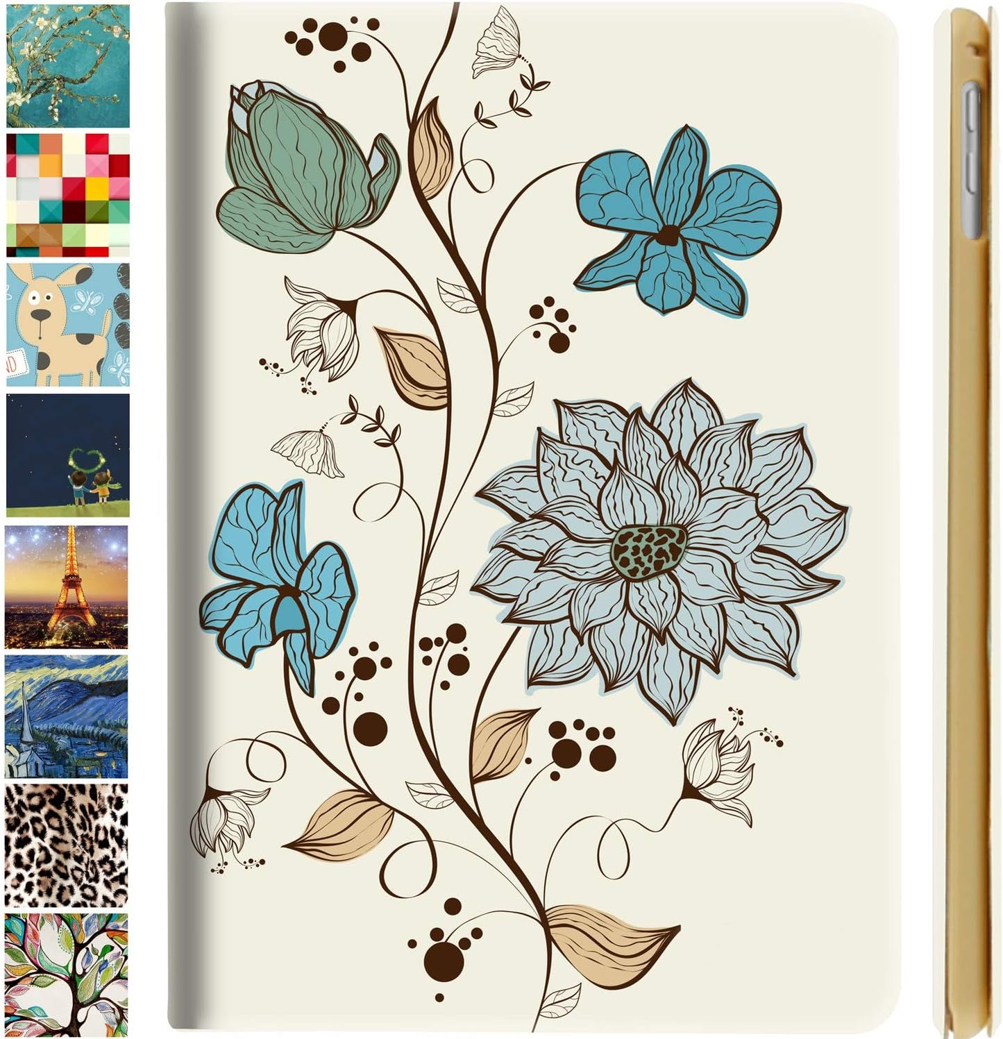DuraSafe Cases iPad Air 5th 4th 6th 11th - Watercolor Flowers