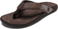 OLUKAI Tuahine Men's Waterproof Leather Sandals - Comfortable Arch it