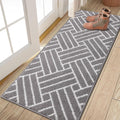 Runner Indoor Door Mat 47x20 in - Dirt Resistant Low-Profile Mat