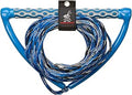 Airhead Wakeboard Rope 65-Ft, 3 Sections - Comfortable EVA Handle