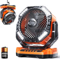 Camping LED Fan with Light for Outdoor Adventures and More
