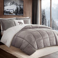 Woolrich Reversible Comforter Set Ultra Soft Plush to Sherpa - Winter