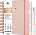 Wedding Planner Notebook for Bride 10x11 Rose Gold - Organized