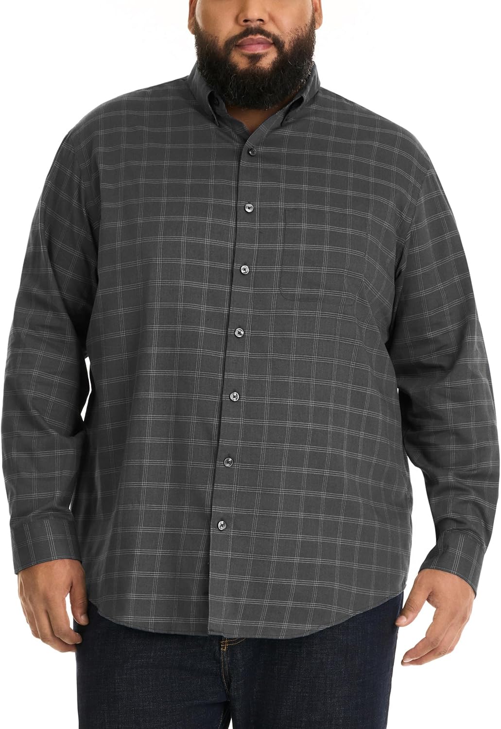 Van Heusen Big and Tall Wrinkle Free Long Sleeve Shirt Review