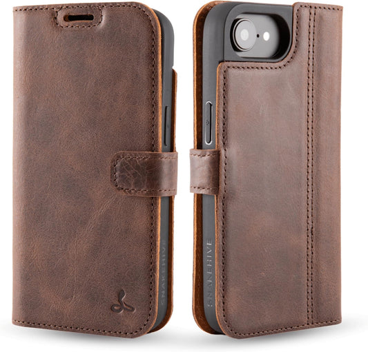 Snakehive Leather Wallet for iPhone 16e - Premium Protection