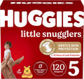 Huggies Size 5 Diapers Little Snugglers 120 Ct - Gentle Leak