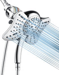 Filtered Shower Head with Handheld Combo - 2.5GPM Dual Rainfall