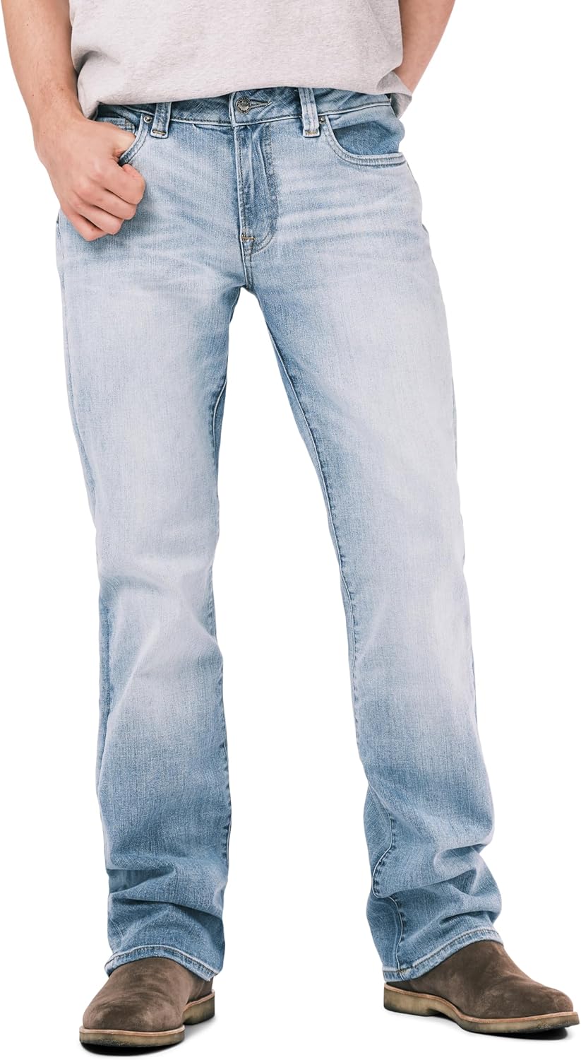 Buffalo David Bitton Men's Slim Boot King Jeans for Style