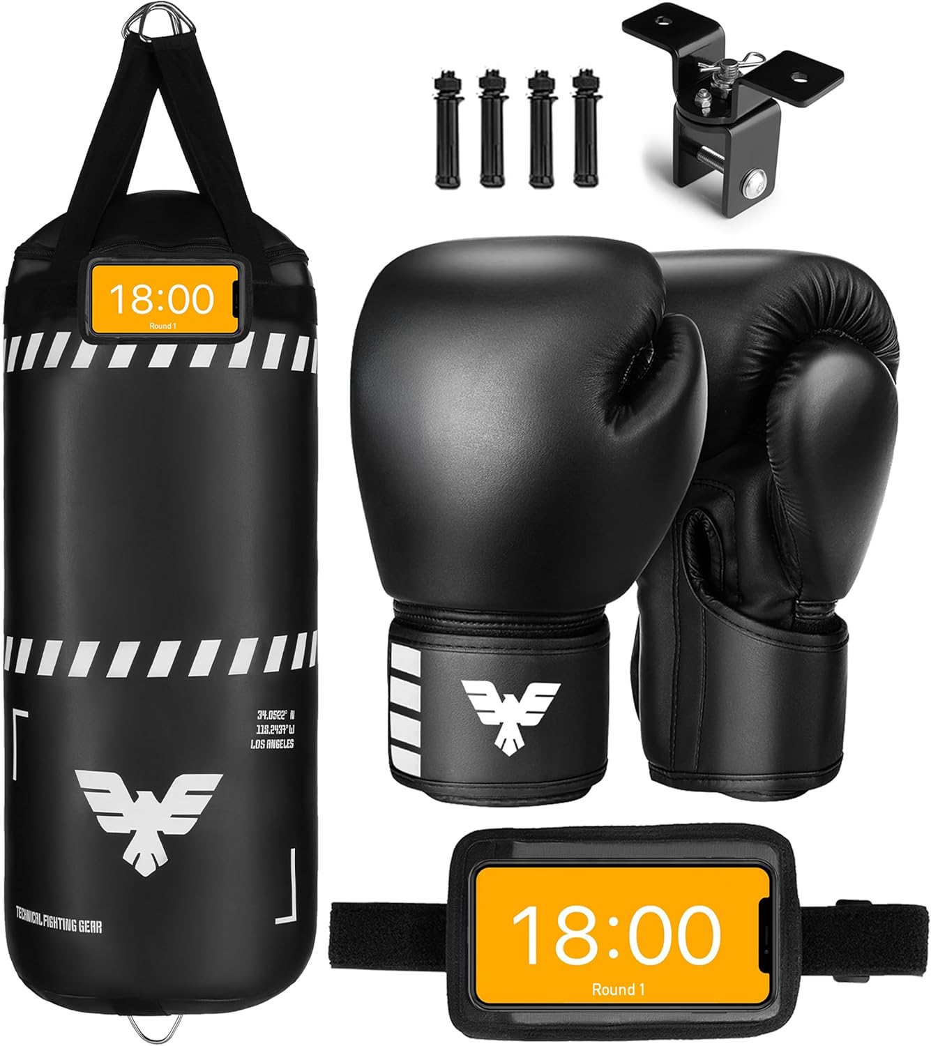 Elite Sports Kids Boxing Punching Bag Set for Youth Training