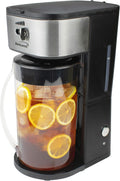 Brentwood KT-2150BK Iced Tea and Coffee Maker - 64 oz Pitcher