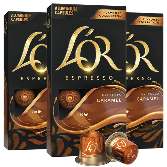 L'OR Caramel Espresso Capsules: Compatible & Delicious!