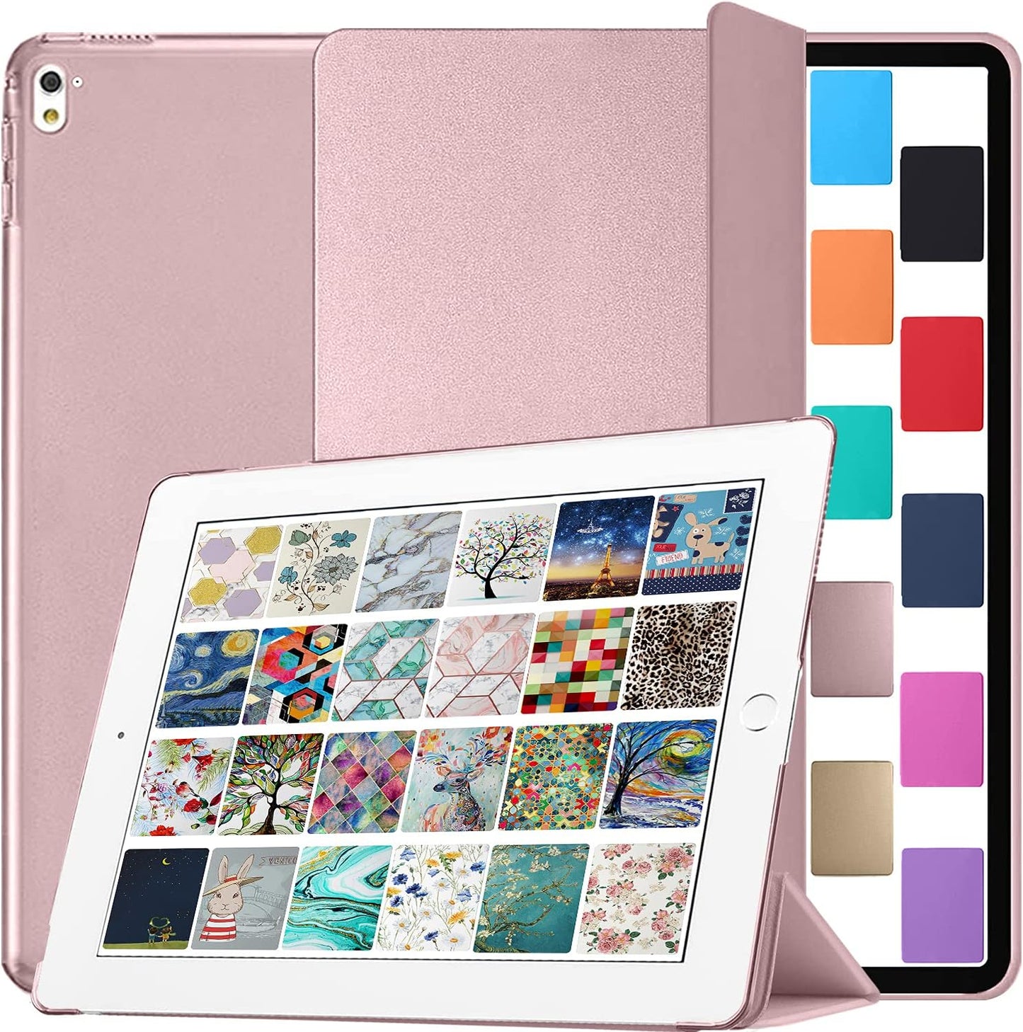 DuraSafe iPad Pro 9.7 Case - Ultra Slim Rose Gold Protection