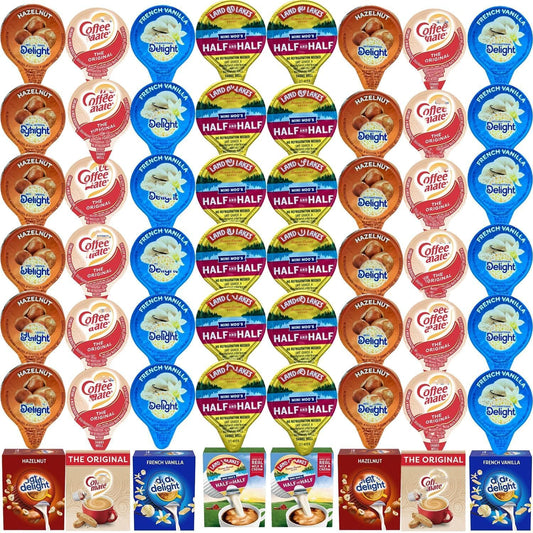 48 Pack Coffee Creamer Variety - Bools & Delight