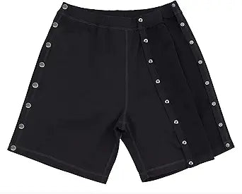 Post Surgery Tearaway Shorts for Men, Women, and Unisex Use