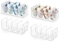 Clear Acrylic Kids Shoe Rack for Closet Organizers and Storage