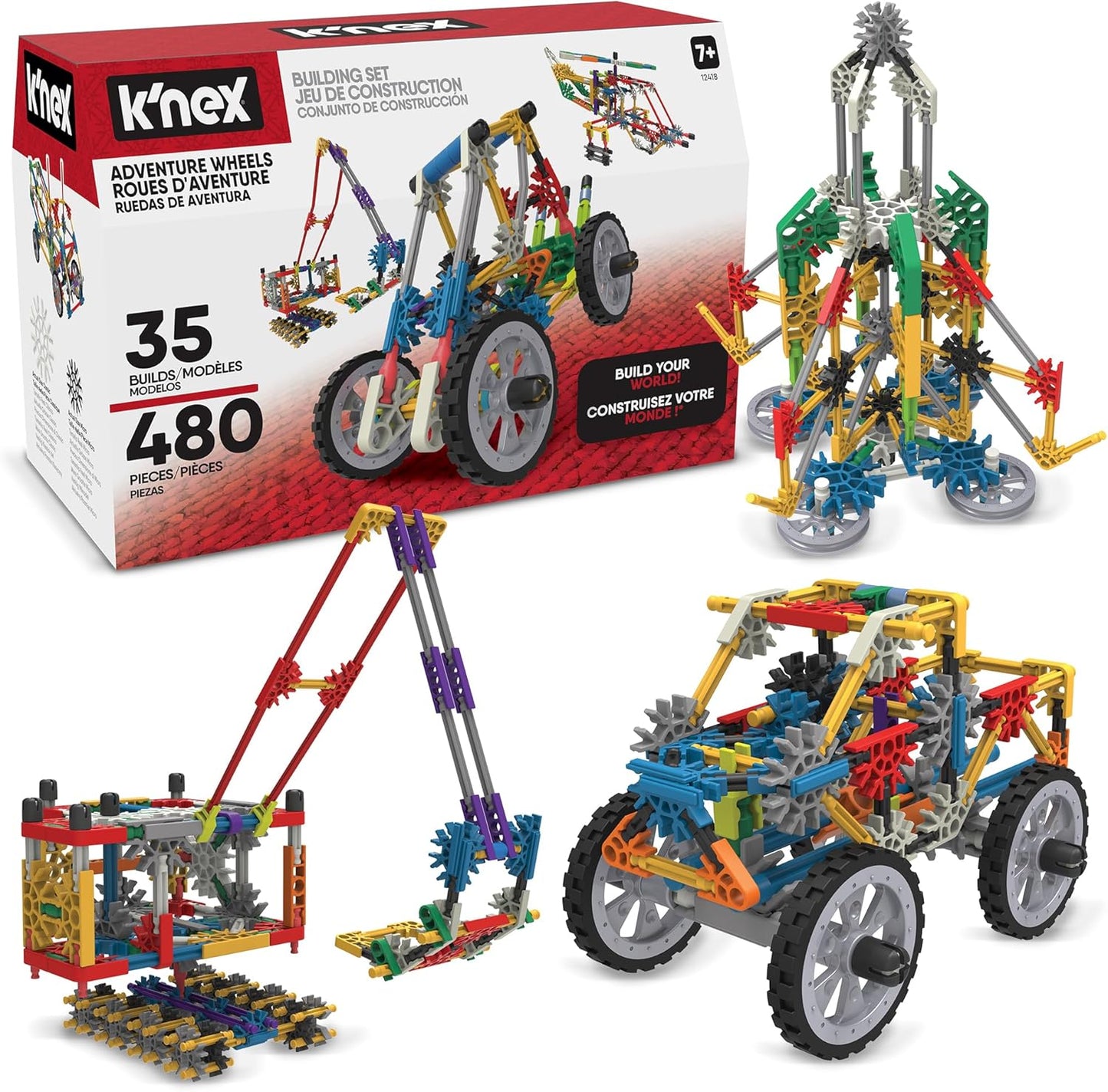 Creative 480-Piece STEM Building Set, Ages 7+
