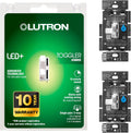 Toggler LED+ Dimmer Switch 150W 2-Pack - Smooth LED Dimming