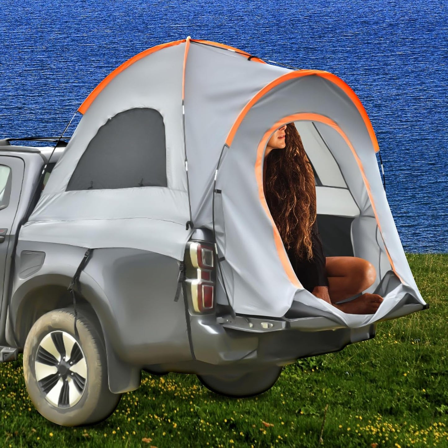 Portable Pickup Truck Bed Tent - Family Camping Essential
