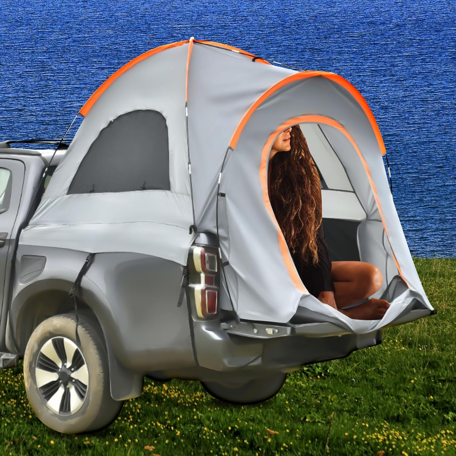 Portable Pickup Truck Bed Tent - Family Camping Essential