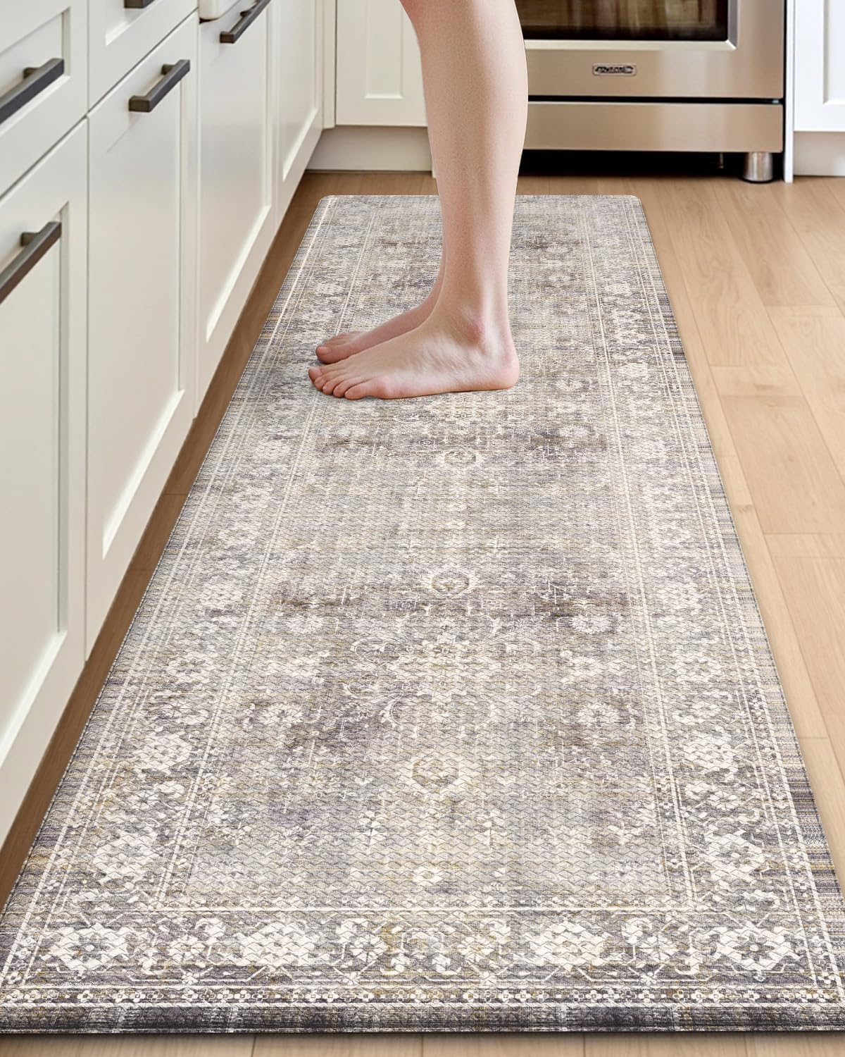 DEXI Kitchen Floor Mats Cushioned Anti Fatigue Comfort Runner Rug