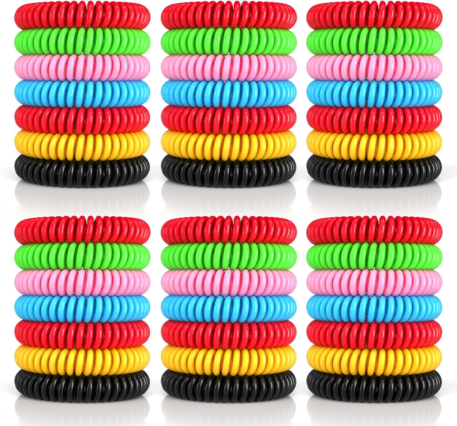 60 Pack Mosquito Repellent Bracelets for Adults & Kids