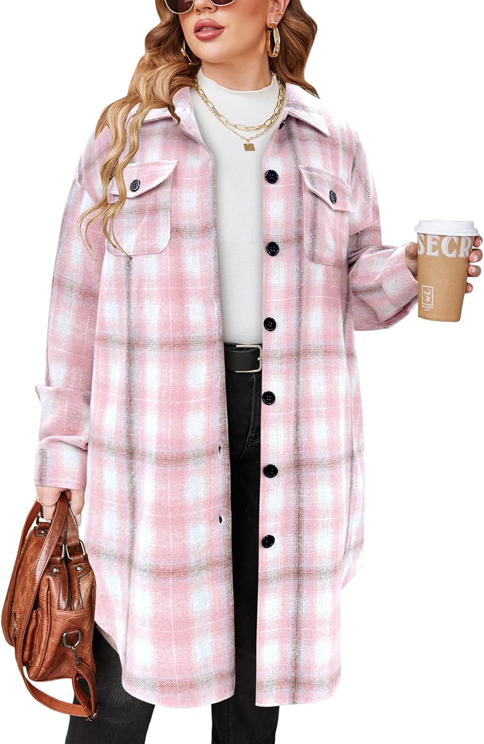 Plus Size Flannel Plaid Shirts for Stylish Comfort and Versatility