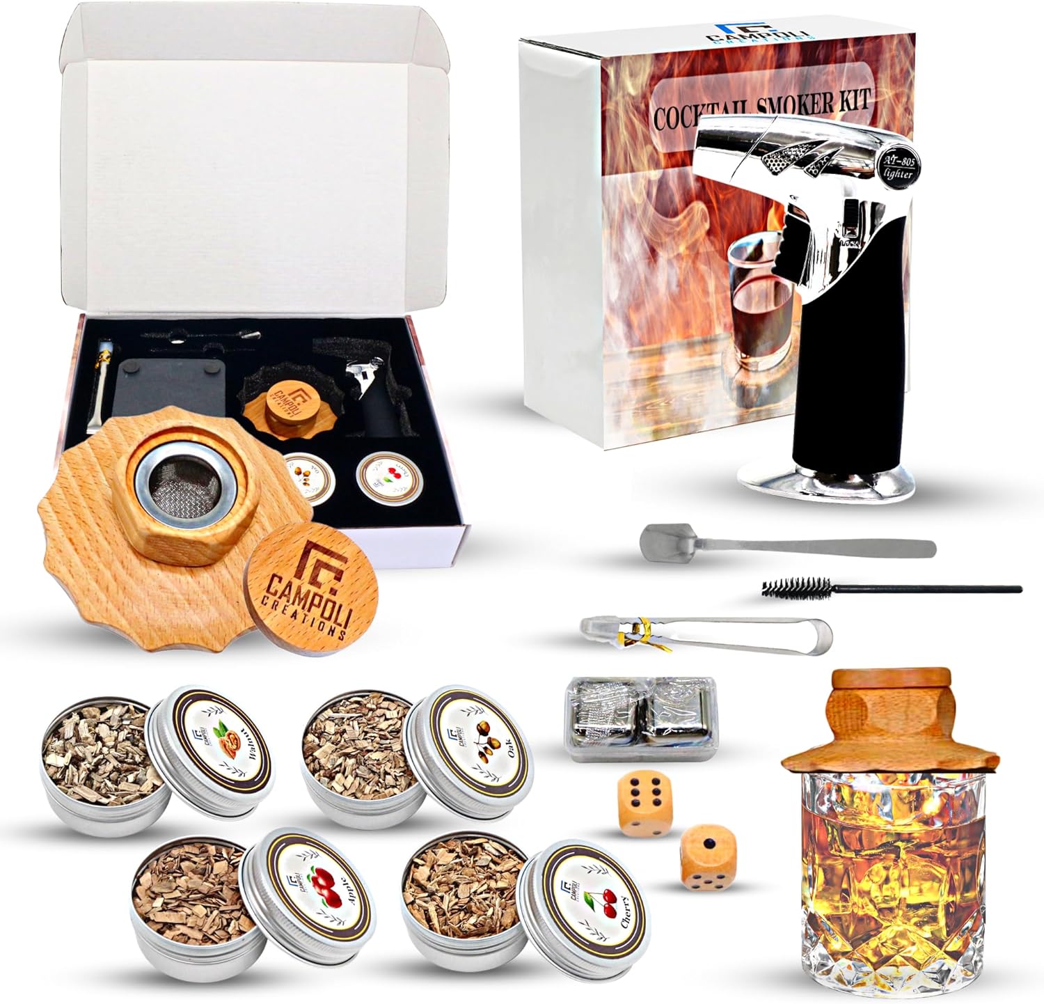 Cocktail Smoker Kit - Flavorful Fun & Easy Gifting
