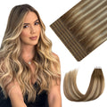 Youngsmile Injection Tape In Hair Extensions 22in - Balayage Walnut