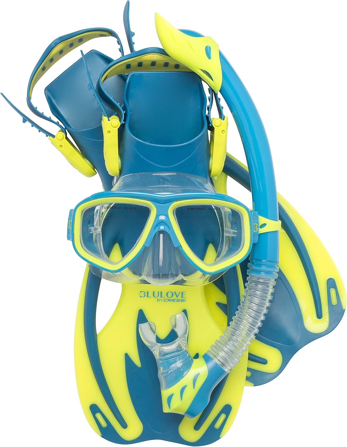 Cressi Rocks Kids Set: Reliable Snorkel Equipment for Kids