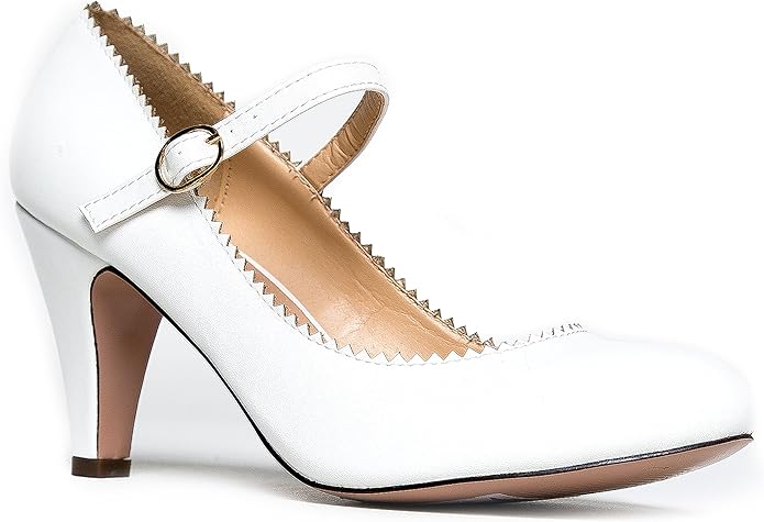 J. Adams Honey Heels for Women - Vintage Mary Jane Pumps