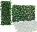 Expandable Faux Ivy Fence Privacy Screen - Natural Willow Privacy