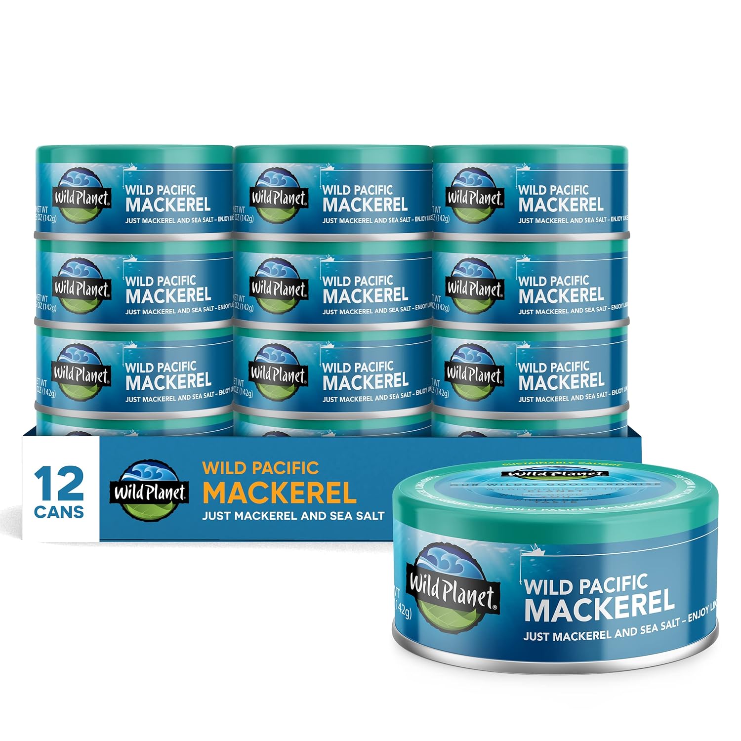 Wild Pacific Mackerel Fillets - Delicious, Sustainable Tinned Fish