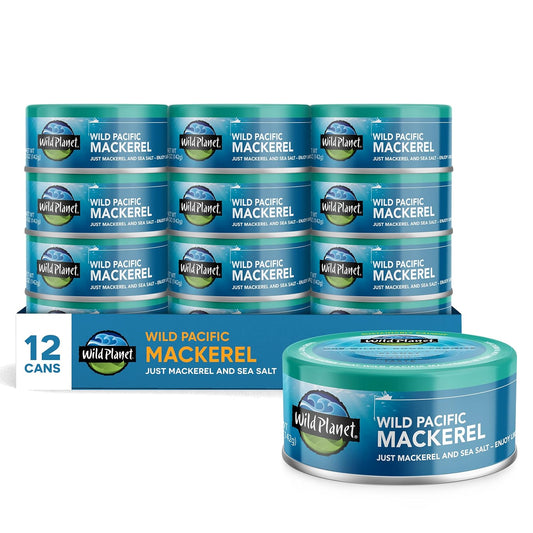 Wild Pacific Mackerel Fillets - Delicious, Sustainable Tinned Fish