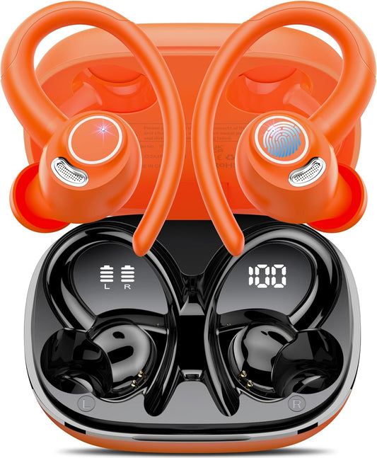 Jesebang Bluetooth 5.3 Earbuds: HiFi Sound, 40H Battery, IPX7 Waterproof